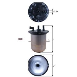 Kuro filtras KNECHT KL 1133D