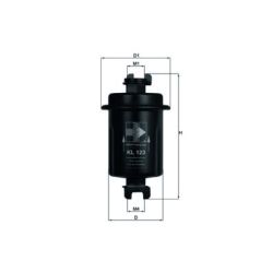 Kuro filtras KNECHT KL 123