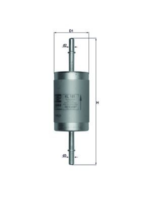 Kuro filtras KNECHT KL 181