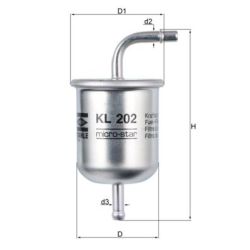 Kuro filtras KNECHT KL 202