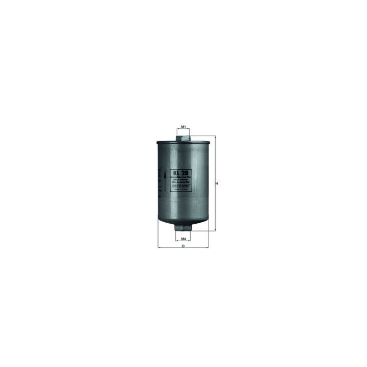 Kuro filtras KNECHT KL 28