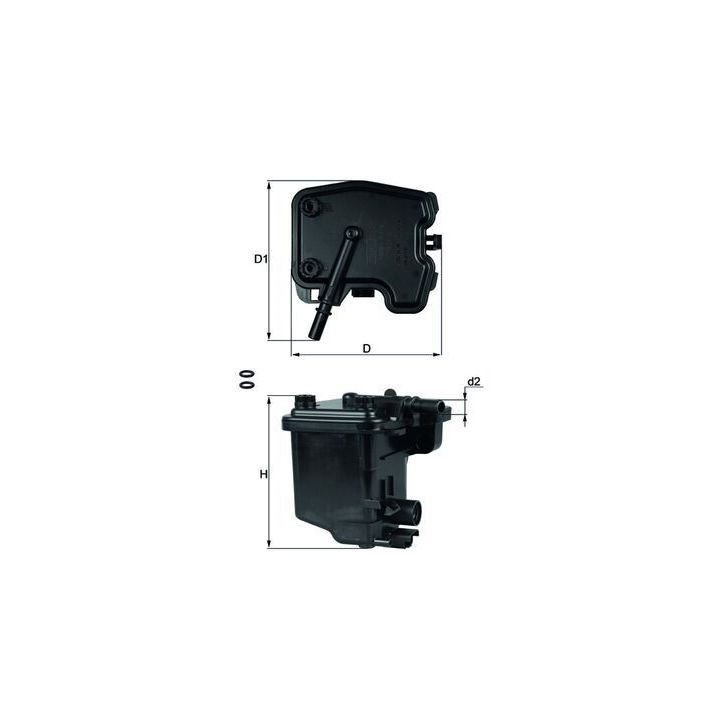 Kuro filtras KNECHT KL 431D