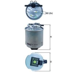 Kuro filtras KNECHT KL 440/39