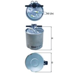 Kuro filtras KNECHT KL 440/40