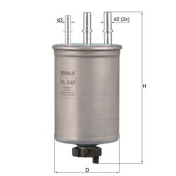 Kuro filtras KNECHT KL 446