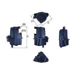 Kuro filtras KNECHT KL 469