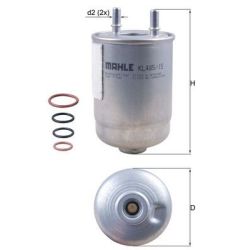 Kuro filtras KNECHT KL 485/15D