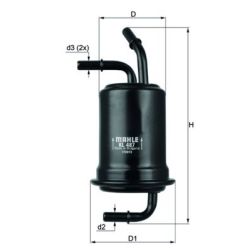 Kuro filtras KNECHT KL 487