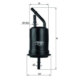 Kuro filtras KNECHT KL 488