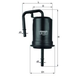 Kuro filtras KNECHT KL 517