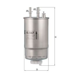 Kuro filtras KNECHT KL 567