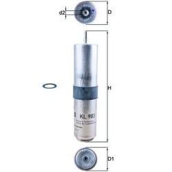 Kuro filtras KNECHT KL 983D