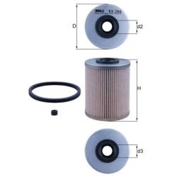 Kuro filtras KNECHT KX 206D