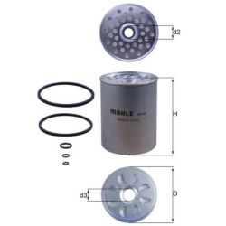 Kuro filtras KNECHT KX 24D