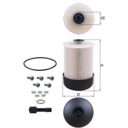 Kuro filtras KNECHT KX 338/22D