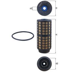 Kuro filtras KNECHT KX 399D