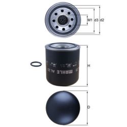 Oro džiovintuvo kasetė, suspausto oro sistema KNECHT AL 23