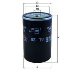 Oro džiovintuvo kasetė, suspausto oro sistema KNECHT AL 28