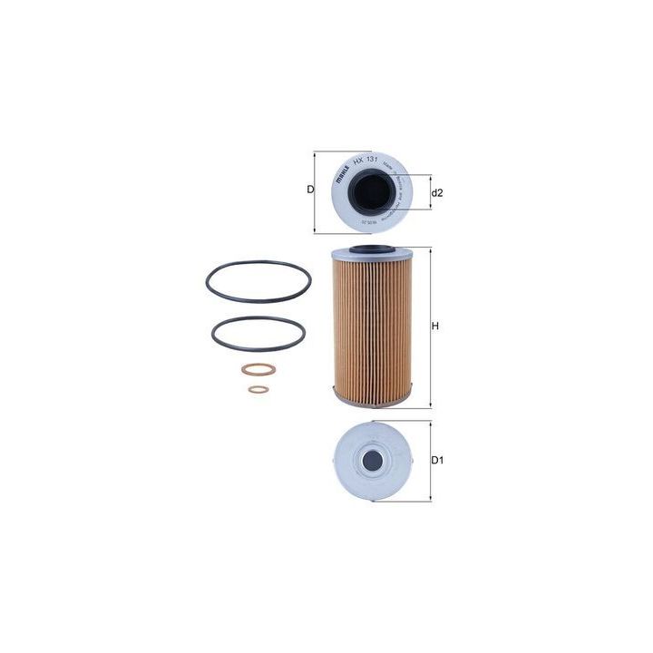 Hidraulinis filtras, automatinė transmisija KNECHT HX 131D