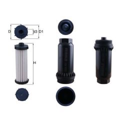 Hidraulinis filtras, automatinė transmisija KNECHT HX 151KIT