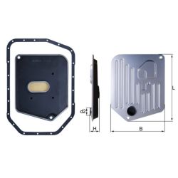 Hidraulinis filtras, automatinė transmisija KNECHT HX 278D