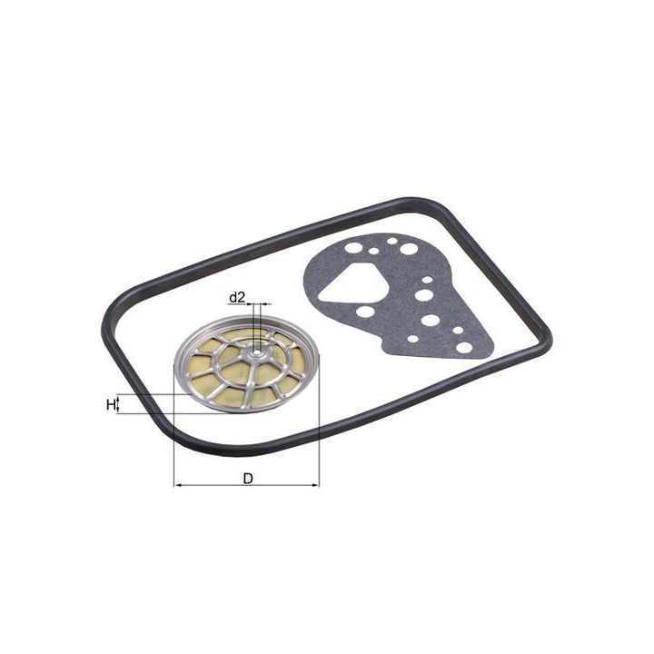 Hidraulinis filtras, automatinė transmisija KNECHT HX 82D