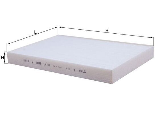 Filtras, salono oras KNECHT LA 1162