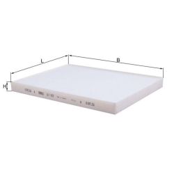 Filtras, salono oras KNECHT LA 1163