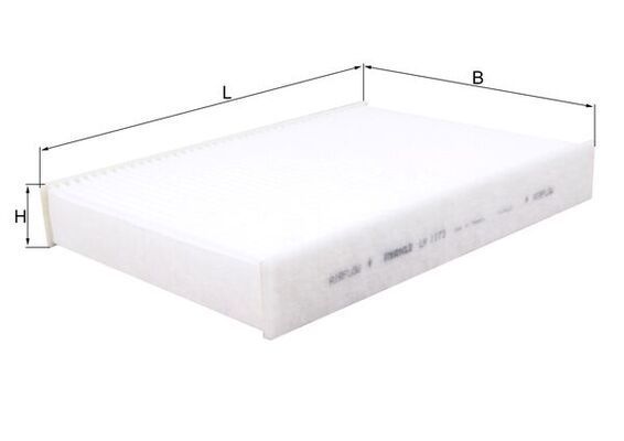 Filtras, salono oras KNECHT LA 1173