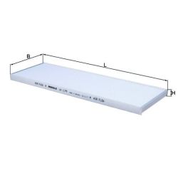 Filtras, salono oras KNECHT LA 1179