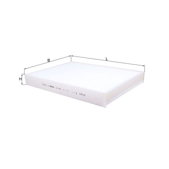 Filtras, salono oras KNECHT LA 1185