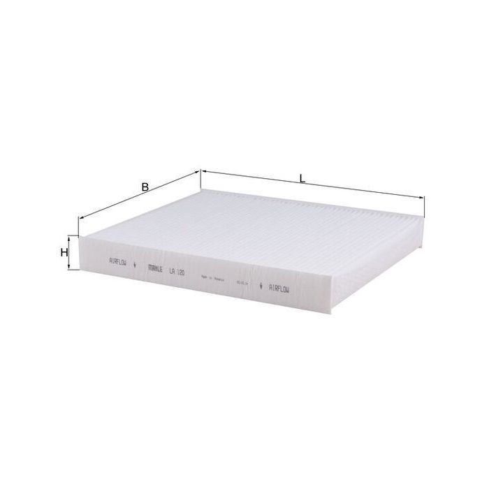 Filtras, salono oras KNECHT LA 120