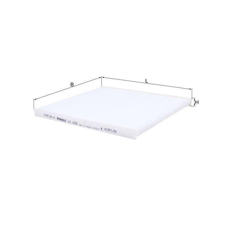 Filtras, salono oras KNECHT LA 1202