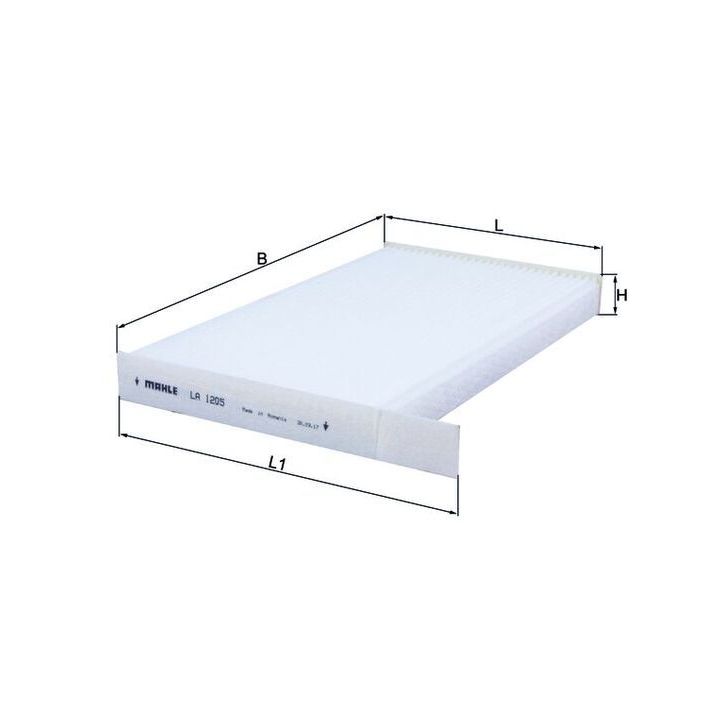 Filtras, salono oras KNECHT LA 1205