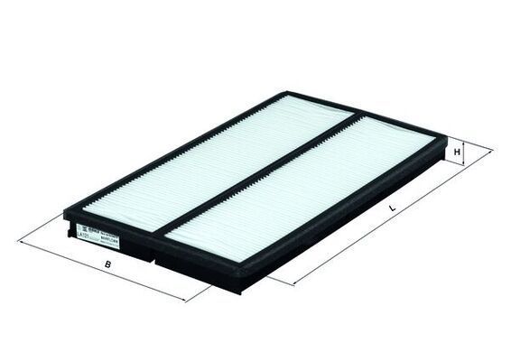 Filtras, salono oras KNECHT LA 121