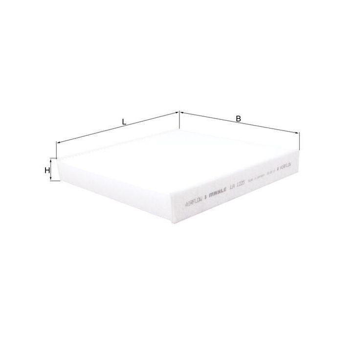 Filtras, salono oras KNECHT LA 1225