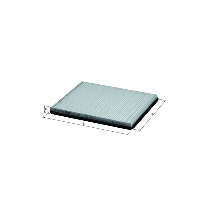 Filtras, salono oras KNECHT LA 130