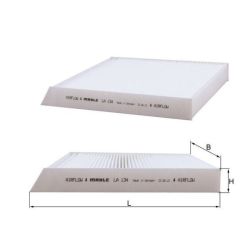 Filtras, salono oras KNECHT LA 134