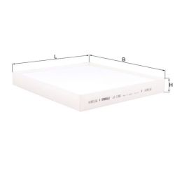 Filtras, salono oras KNECHT LA 1399