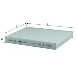 Filtras, salono oras KNECHT LA 144