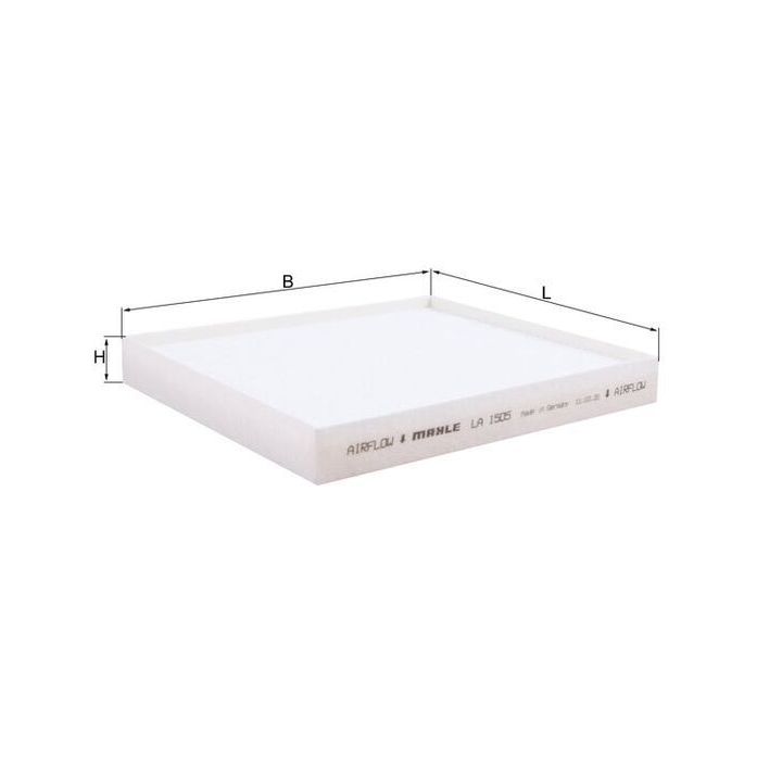 Filtras, salono oras KNECHT LA 1505