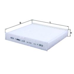 Filtras, salono oras KNECHT LA 155