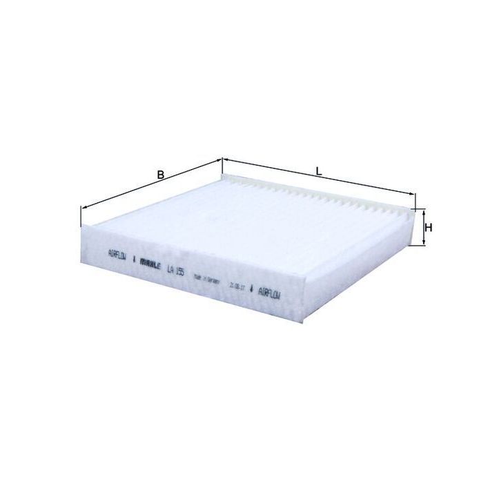 Filtras, salono oras KNECHT LA 155