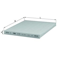 Filtras, salono oras KNECHT LA 157