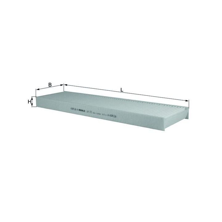 Filtras, salono oras KNECHT LA 171