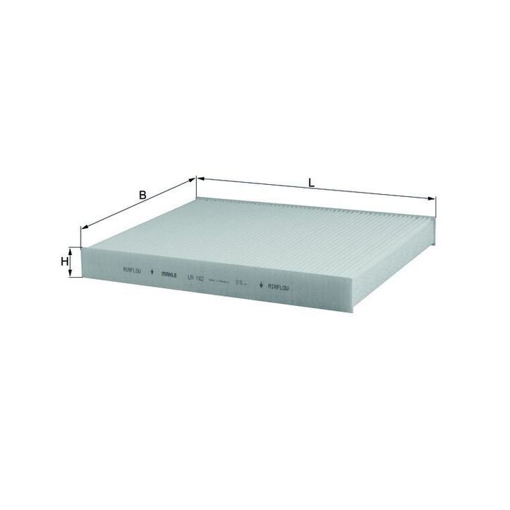 Filtras, salono oras KNECHT LA 182