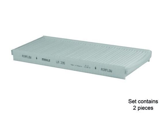 Filtras, salono oras KNECHT LA 235/S