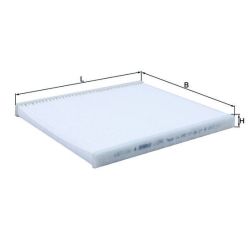 Filtras, salono oras KNECHT LA 241