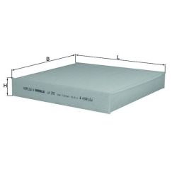 Filtras, salono oras KNECHT LA 293