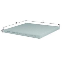 Filtras, salono oras KNECHT LA 298